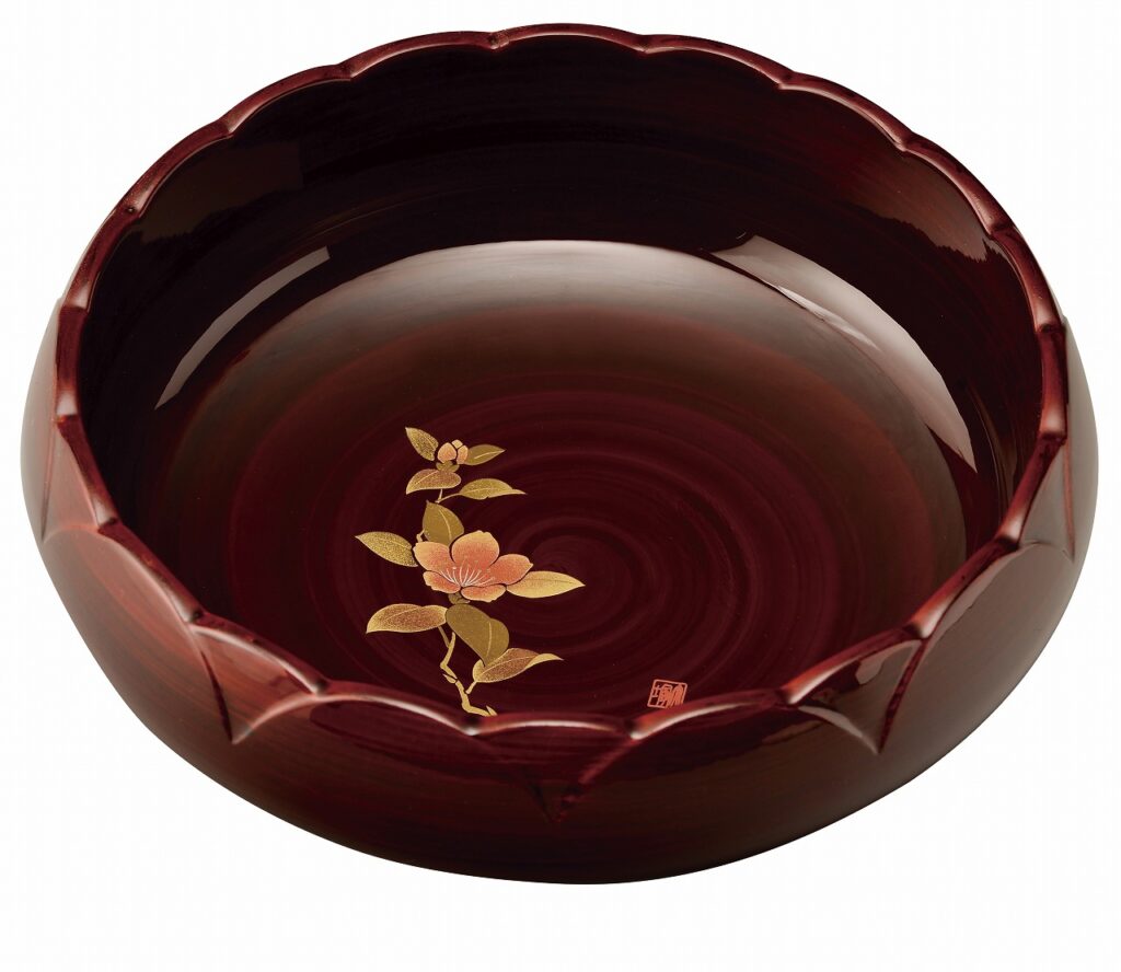 会津塗菓子鉢